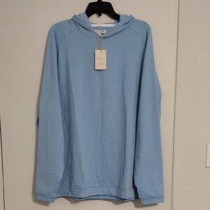 Peter Millar Light Blue Hoodie